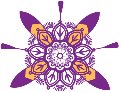 Titicaca Crossing Race Logo based on a flower from the lake